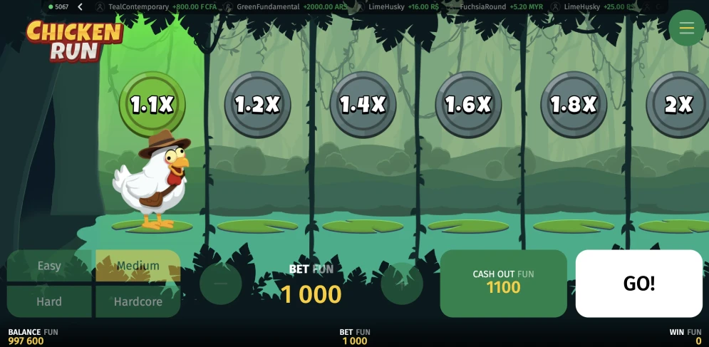 Chicken Run Game